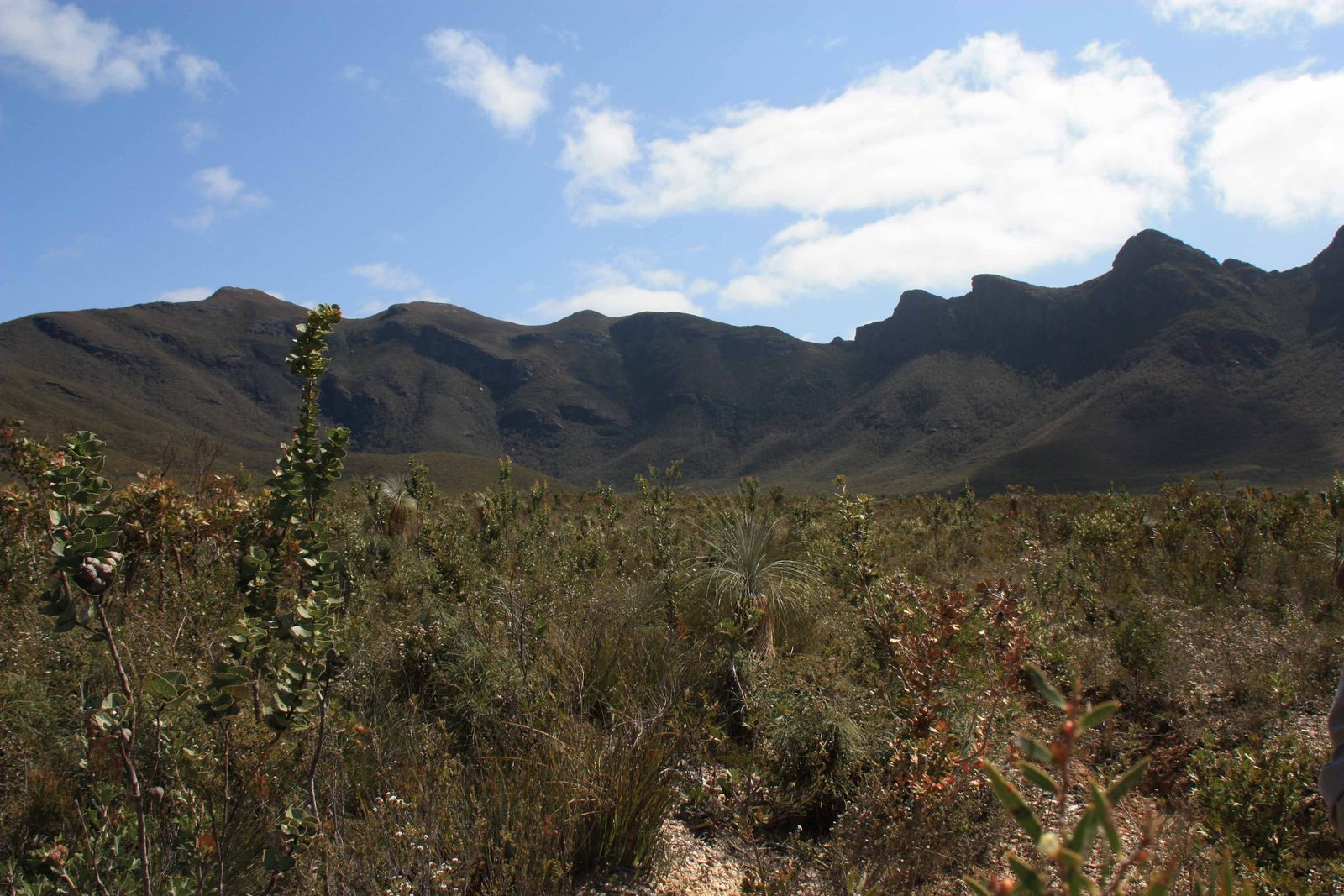The south side of the Arrows and Isongerup, seen from the southern plain.