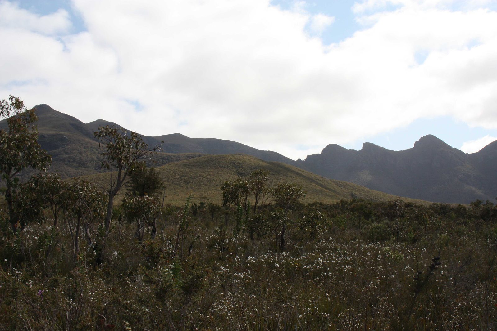 Bluff Knoll and the Arrows from the south, between P and Q.